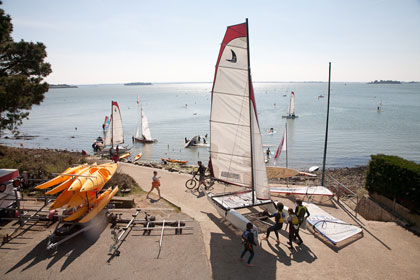 La Mouette Sinagote école de voile du pays de Vannes