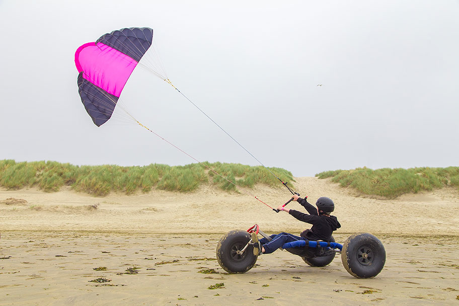 Stage buggy kite à La Tranche sur Mer en Vendée, Ocean Box le