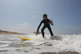 Initiation au surf avec Lézard Surf School à Brétignolles sur Mer