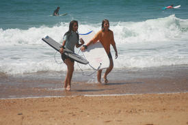 Tiki Surf School école de bodyboard à Labenne dans Les Landes