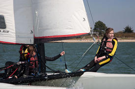 La Mouette Sinagote école de voile sur le Golfe du Morbihan près de Vannes