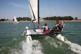 La Mouette Sinagote école de voile sur le Golfe du Morbihan près de Vannes