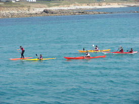 Centre Nautique Plouhinec Cap Sizun Pointe du Raz, école de Wave ski et kayak de mer