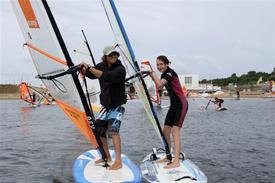 Cercle Nautique Tranchais école de planche à voile et kite surf en sud Vendée La Tranche sur Mer