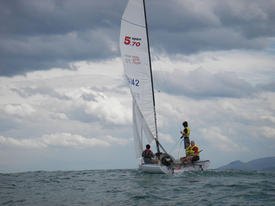 Yacht Club Basque Saint Jean de Luz école de voile Open 5.70