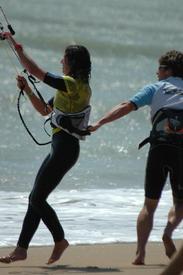 Cercle Nautique Tranchais école de planche à voile et kite surf en sud Vendée La Tranche sur Mer