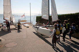 La Mouette Sinagote école de voile sur le Golfe du Morbihan près de Vannes