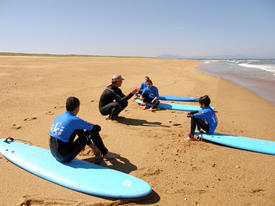Tiki Surf School école de surf à Labenne dans Les Landes