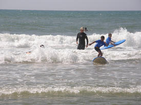 Tiki Surf School école de surf à Labenne dans Les Landes