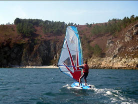 Centre Nautique de Crozon Morgat école de voile balade en kayak de mer