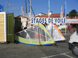 Yacht Club Basque Saint Jean de Luz stages de voile