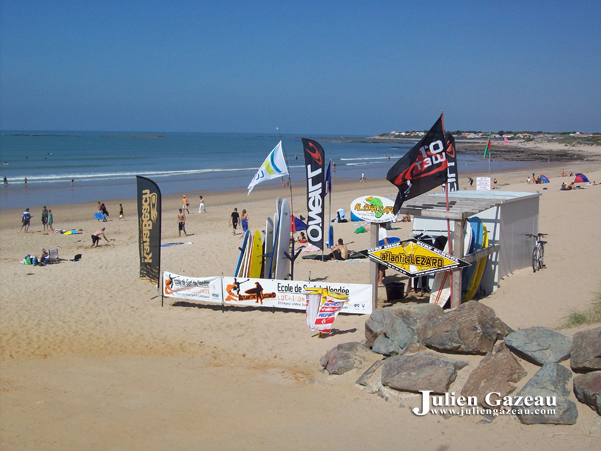 Atlantic Lezard école de surf et de bodyboard en Vendée Brétignolles sur Mer