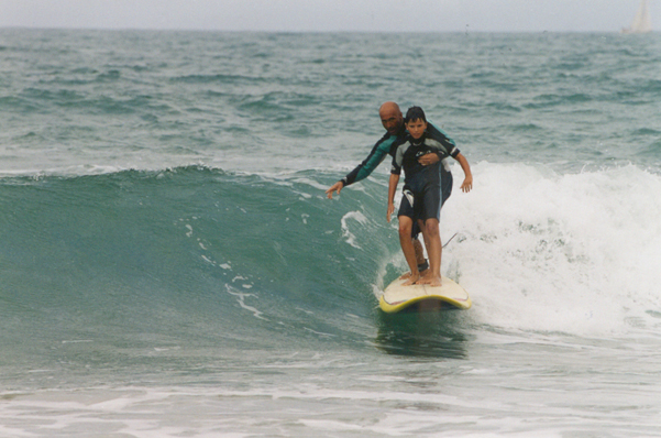 Ecole de surf Quiksilver Biarritz Eric Garry