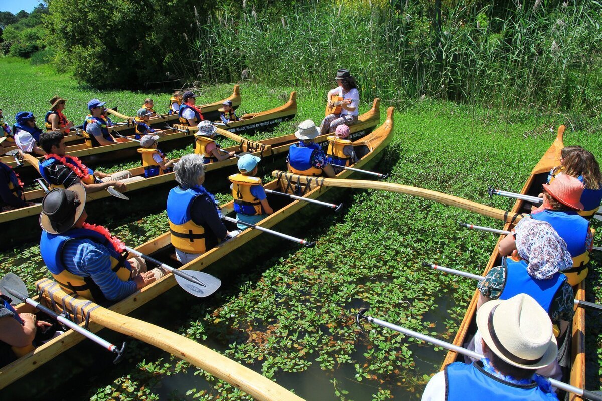 All Water pirogue conte Mimizan