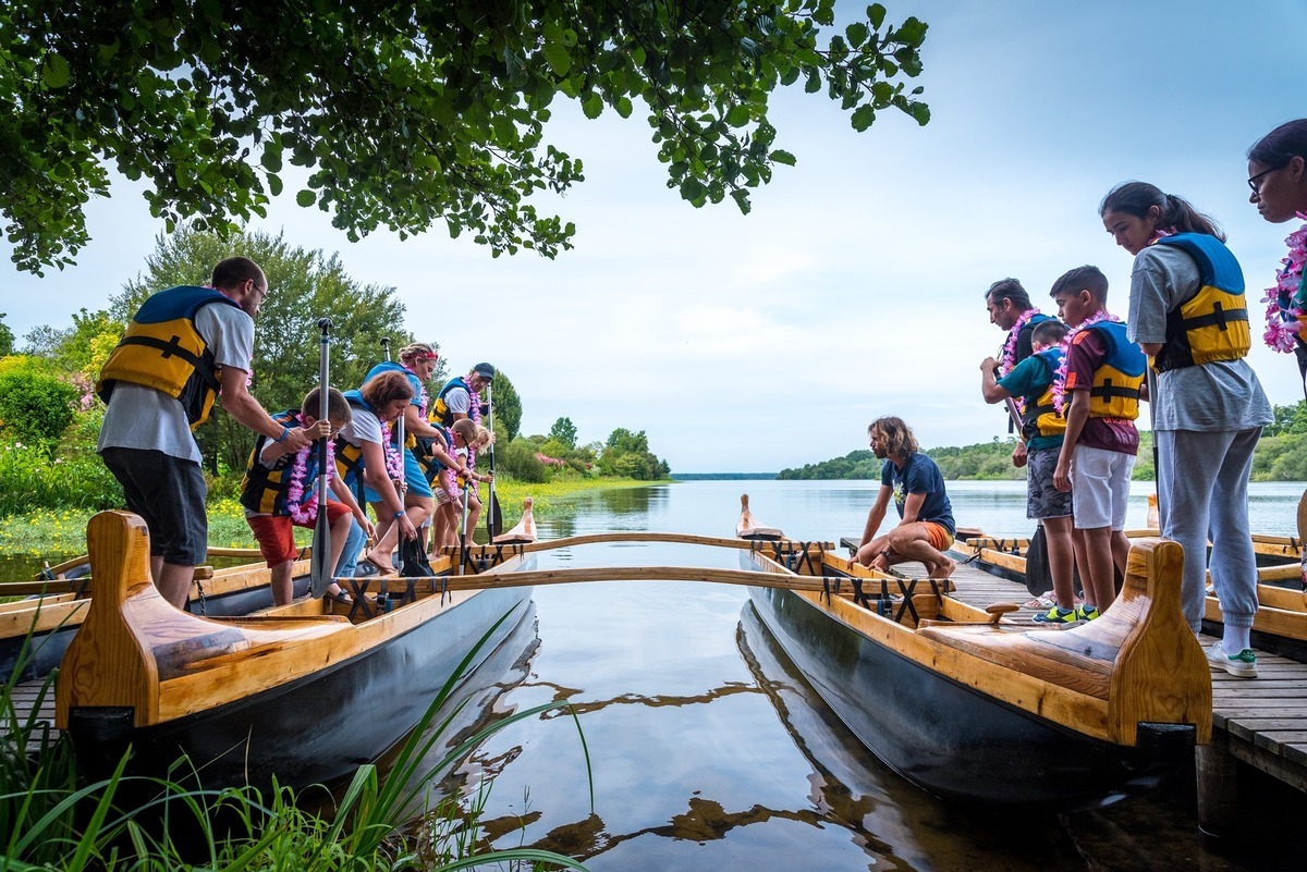 All Water pirogue embarquement Mimizan