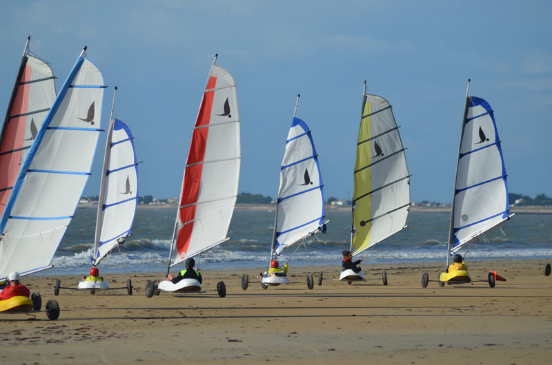 école de char à voile Noirmoutier Sel Ton Char