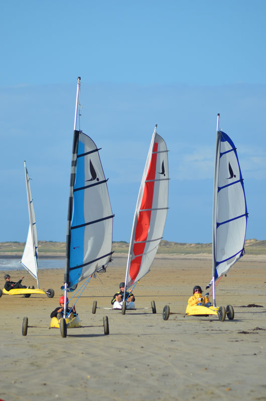 école de char à voile Noirmoutier Sel Ton Char