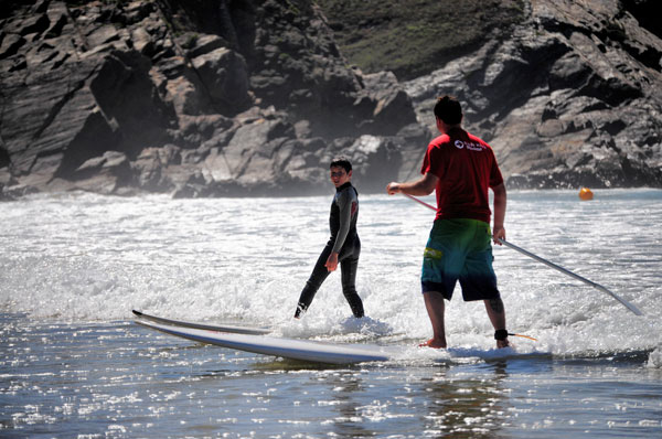 ESB Kloar école de stand up paddle bretagne