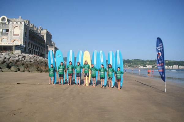 Onaka école de surf d'Hendaye