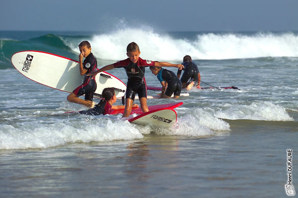 Mimizan Surf Academy école de surf bodyboard de Nicolas Capdeville