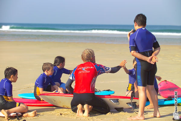 Mimizan Surf Academy école de surf bodyboard de Nicolas Capdeville