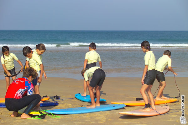 Mimizan Surf Academy école de surf bodyboard de Nicolas Capdeville