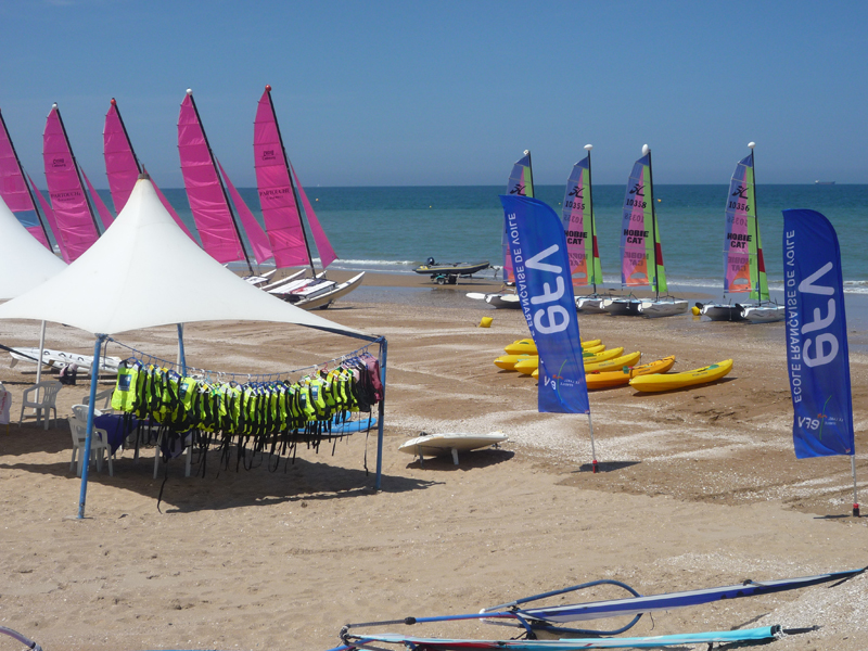 Ecole de voile de Cabourg