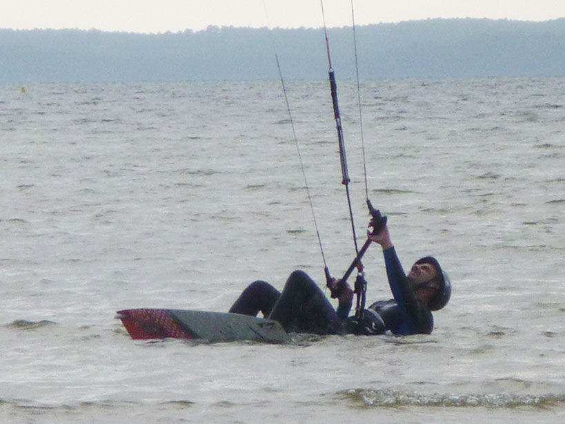 Deux cours de kitesurf sur le Bassin d'Arcachon