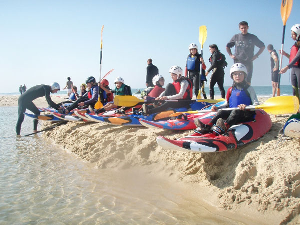 Club de kayak de Lacanau école de waveski