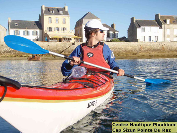 Centre Nautique Plouhinec Cap Sizun Pointe du Raz, école de Wave ski et kayak de mer