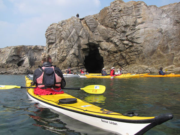 Sillages balades et randonnées en kayak de mer Quiberon Bretagne