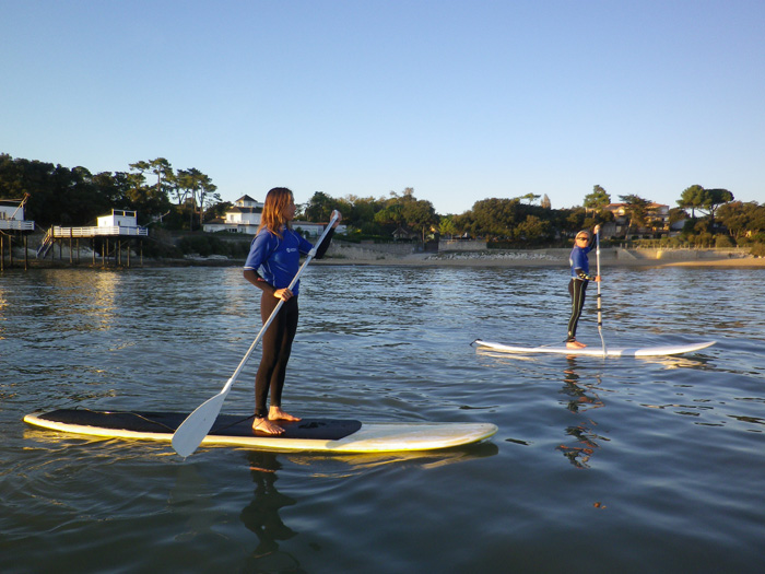 Balade et découverte du stand up paddle