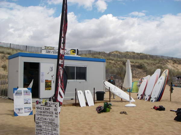 Inside Surf Bodyboard School Plage des Conches Longeville sur Mer Vendée