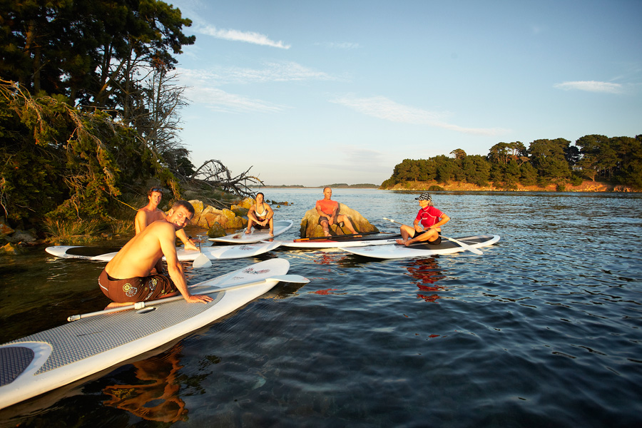 Balade Stand Up Paddle Golfe du Morbihan Kerners Kayak