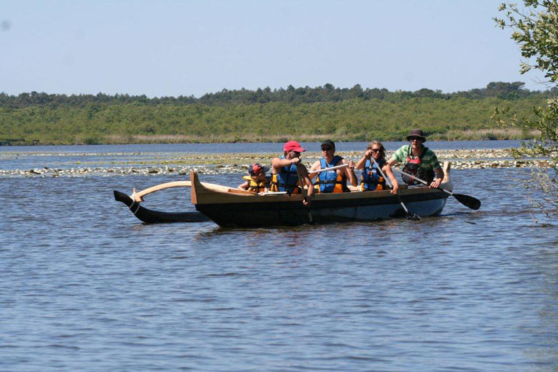 Naeco balade en pirogue Landes