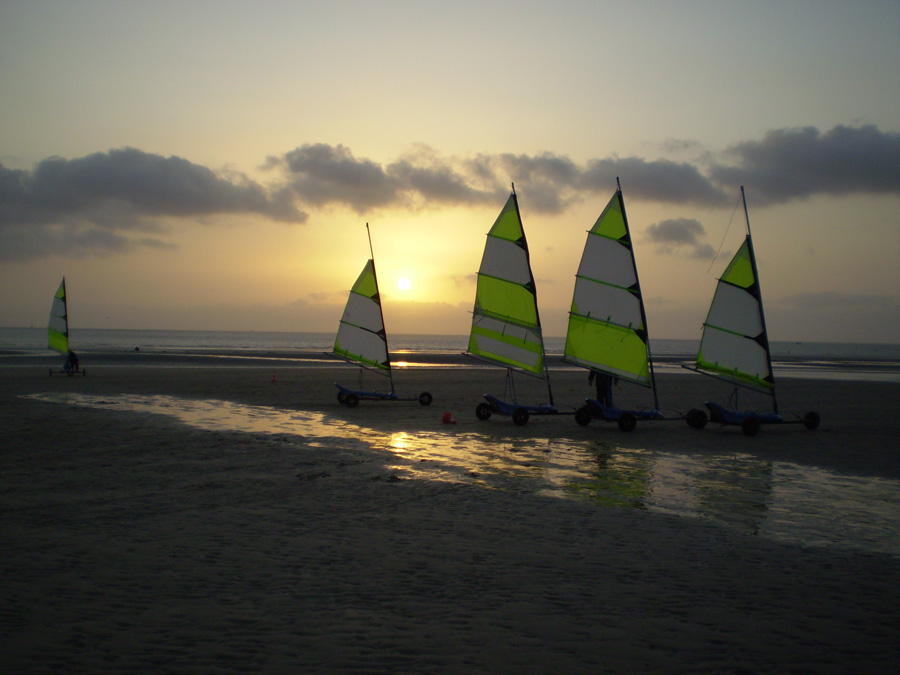 NOTUS Char à voile Equihen Plage Pas-de-Calais