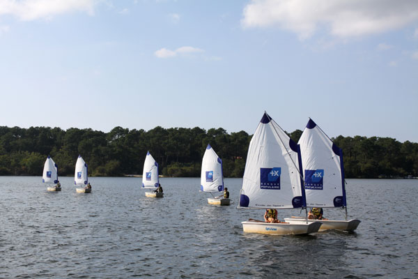 CNBO Centre Nautique de Biscarrosse école de voile et planche à voile Les Landes