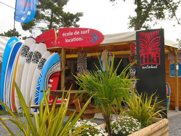 Tiki Surf School école de surf à Labenne dans Les Landes