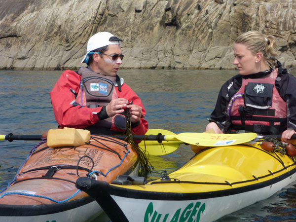 Sillages balades et randonnées en kayak de mer Quiberon Bretagne