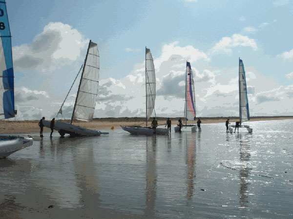 Vogue avec Louise école de voile La Faute sur Mer en Vendée