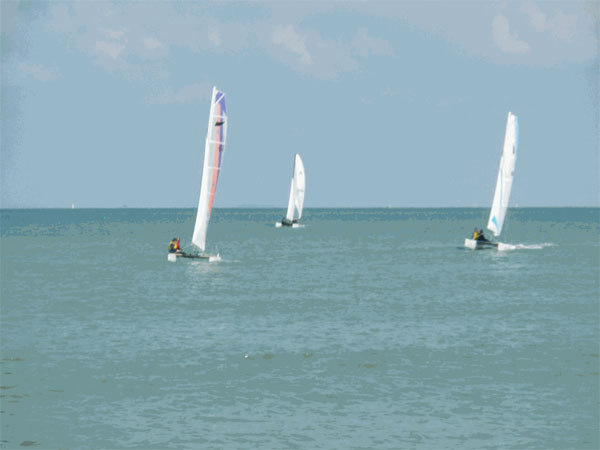 Vogue avec Louise école de voile La Faute sur Mer en Vendée