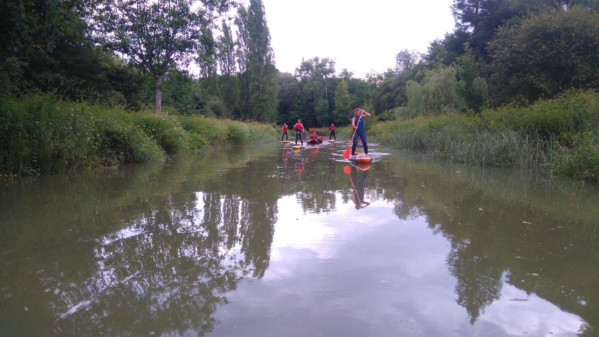 Pirogue et surf paddle Bayonne