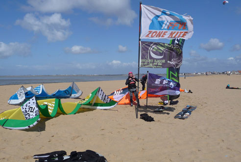 Philo Vent école de kite Ile de Ré Chatelaillon-plage Charente Maritime