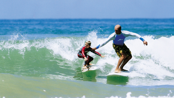 Ecole de surf Quiksilver Christophe Reinhardt Bidart Guéthary