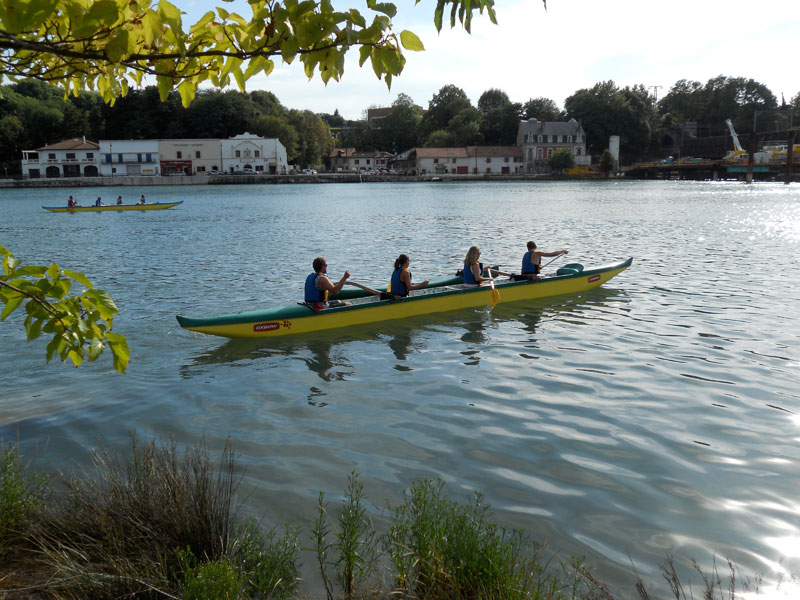 Pirogue and Surf Bayonne balade en pirogue