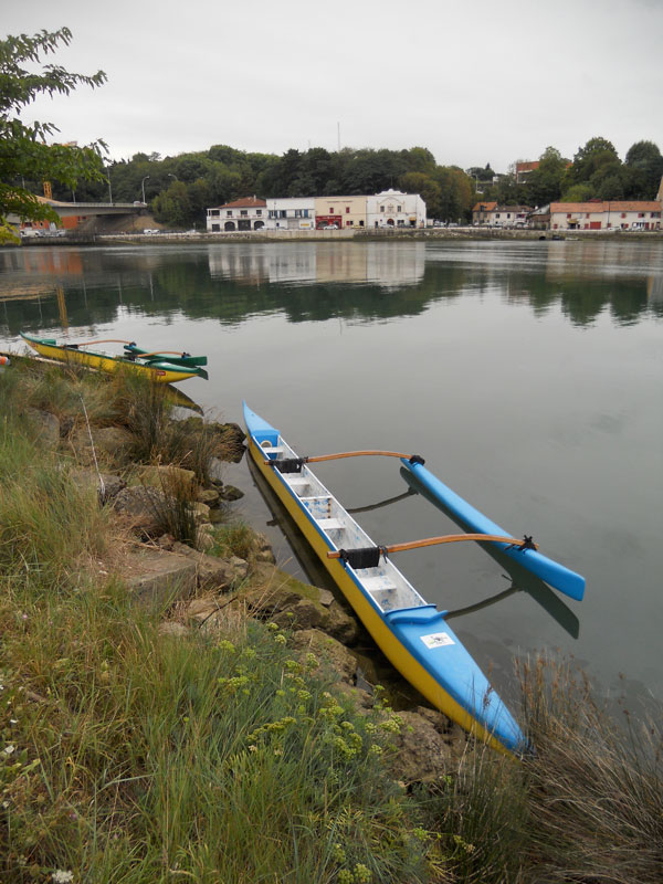 Pirogue and Surf Bayonne balade en pirogue