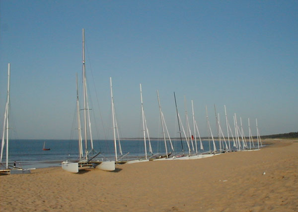 Vogue avec Louise école de voile La Faute sur Mer en Vendée