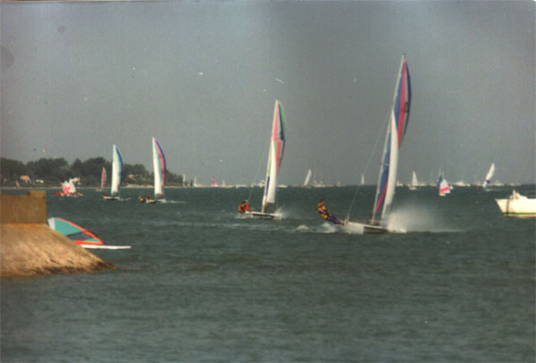 Vogue avec Louise école de voile La Faute sur Mer en Vendée
