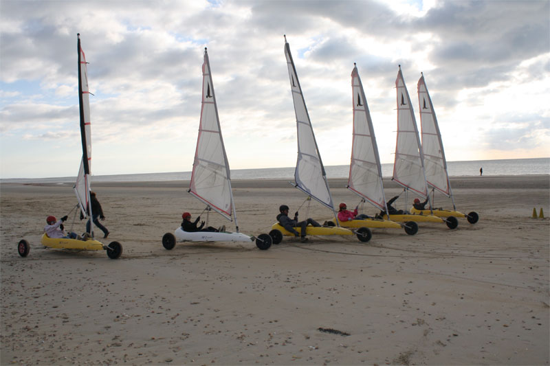 école de char à voile Noirmoutier Sel Ton Char