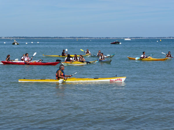 Sillages balades et randonnées en kayak de mer Quiberon Bretagne